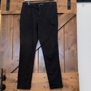 Chico's Black Platinum Jeggings Size 1.5 (10)